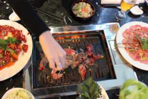 Restaurant Lyon Bellecour - Buffet à volonté - Viande de boeuf - Coréen Barbecue
