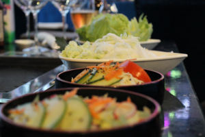 Plats végétariens au buffet à volonté du restaurant de Lyon - Coréen Barbecue